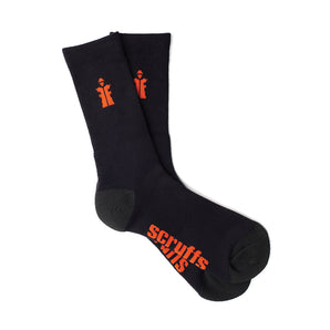 Scruffs Worker Socks Black 3 Pack