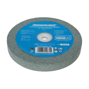 Silverline Green Silicon Carbide Bench Grinding Wheel